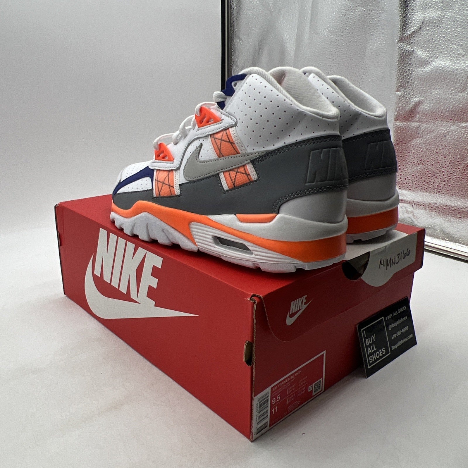 Size 9.5 - Nike Air Trainer SC High Auburn (DV2212-100)