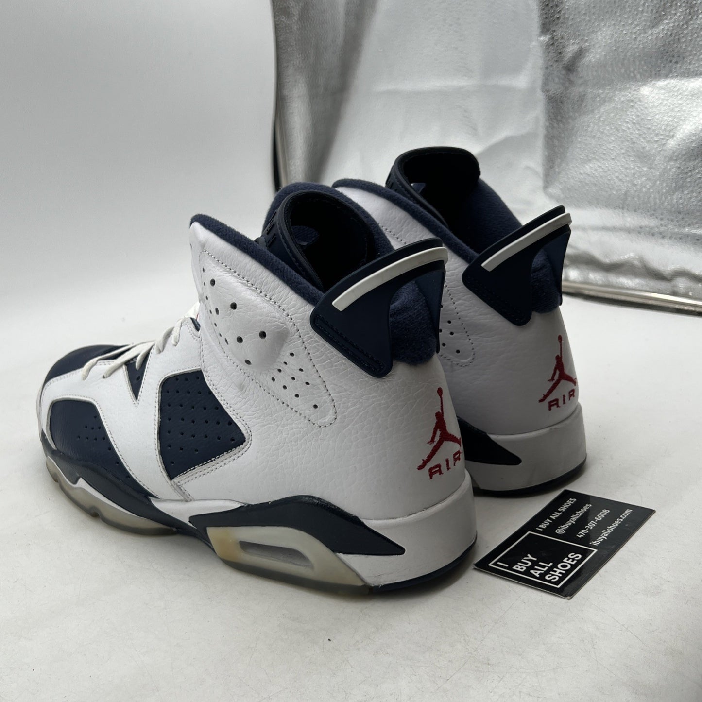 Size 13 - Air Jordan 6 Retro 2012 Olympic (384664-130)