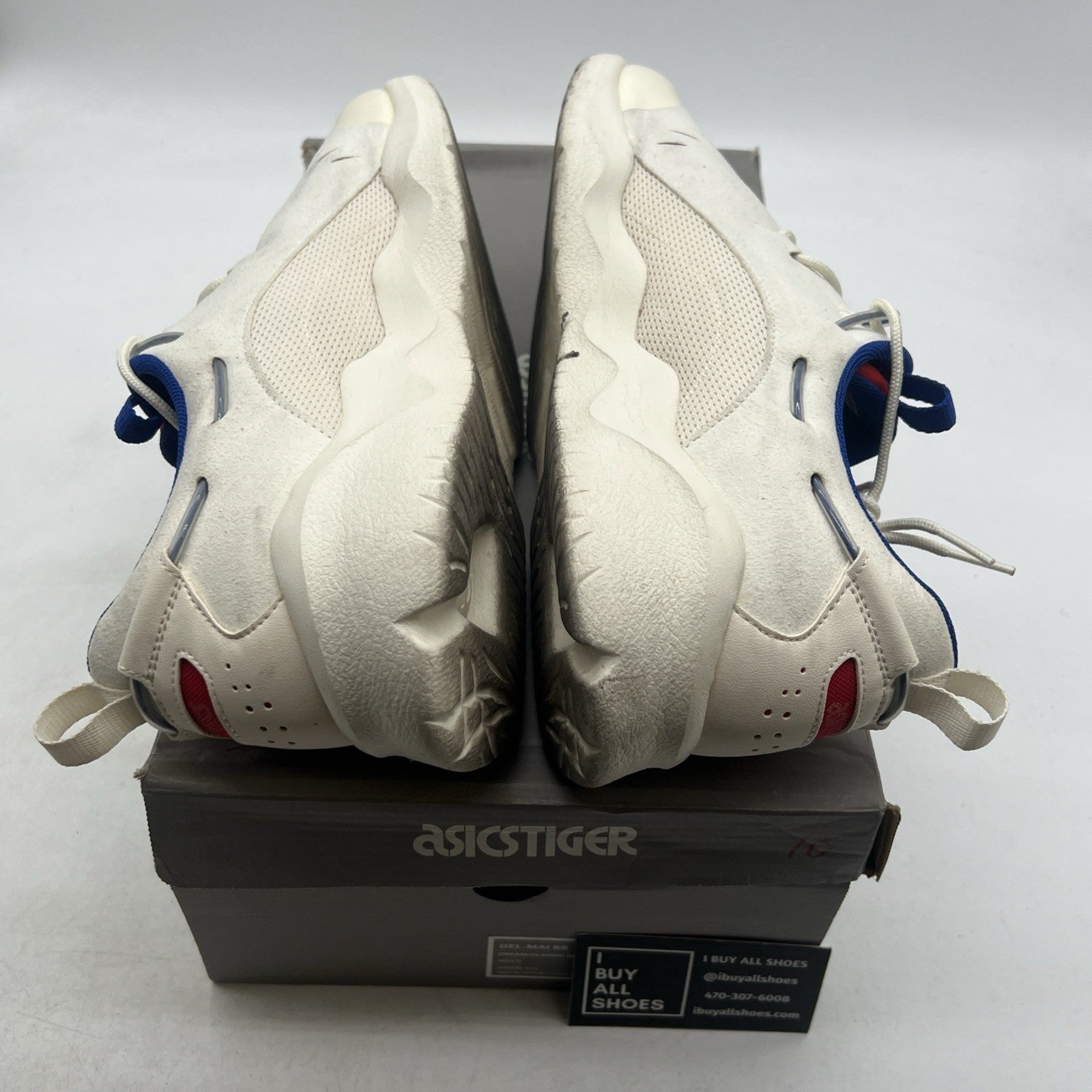 Size 11.5 - ASICS Gel-Mai RB Cream Classic Red (1191A088-601)