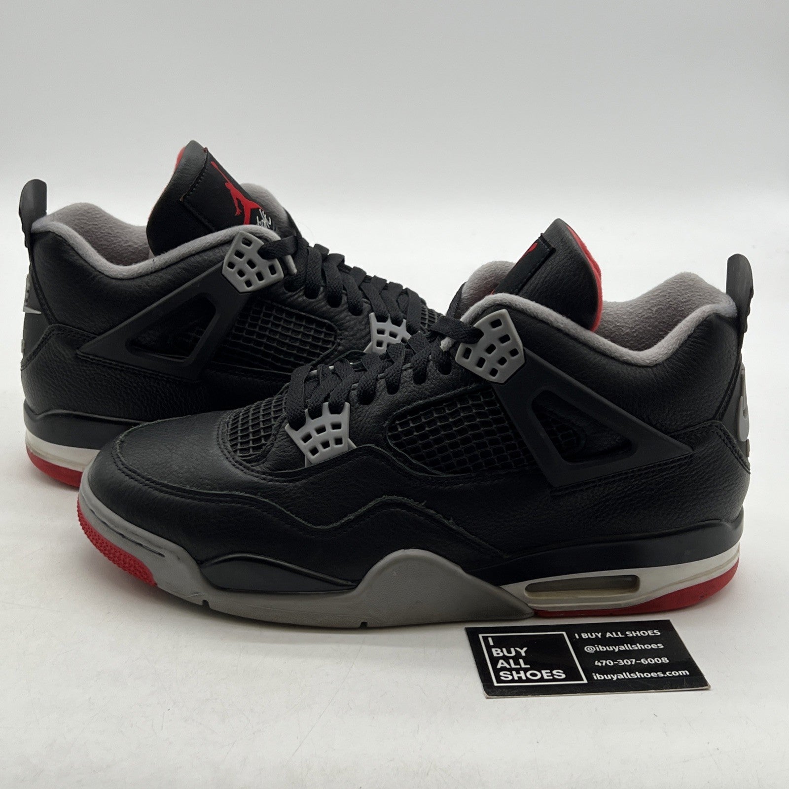 Size 10.5 - Air Jordan 4 Retro Bred Reimagined (FV5029-006)