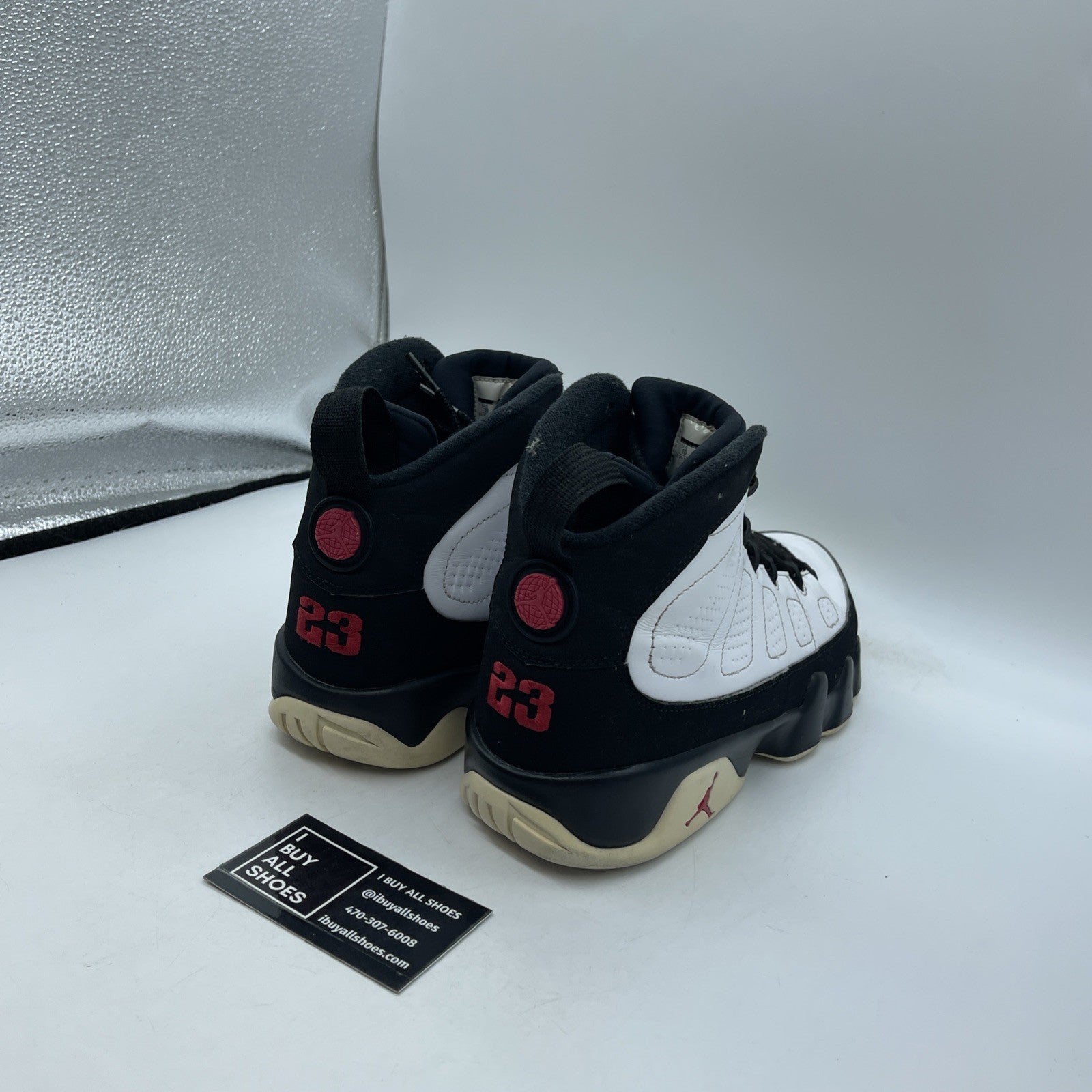Size 10 - Air Jordan 9 Retro space jam 2016 (302370-112)