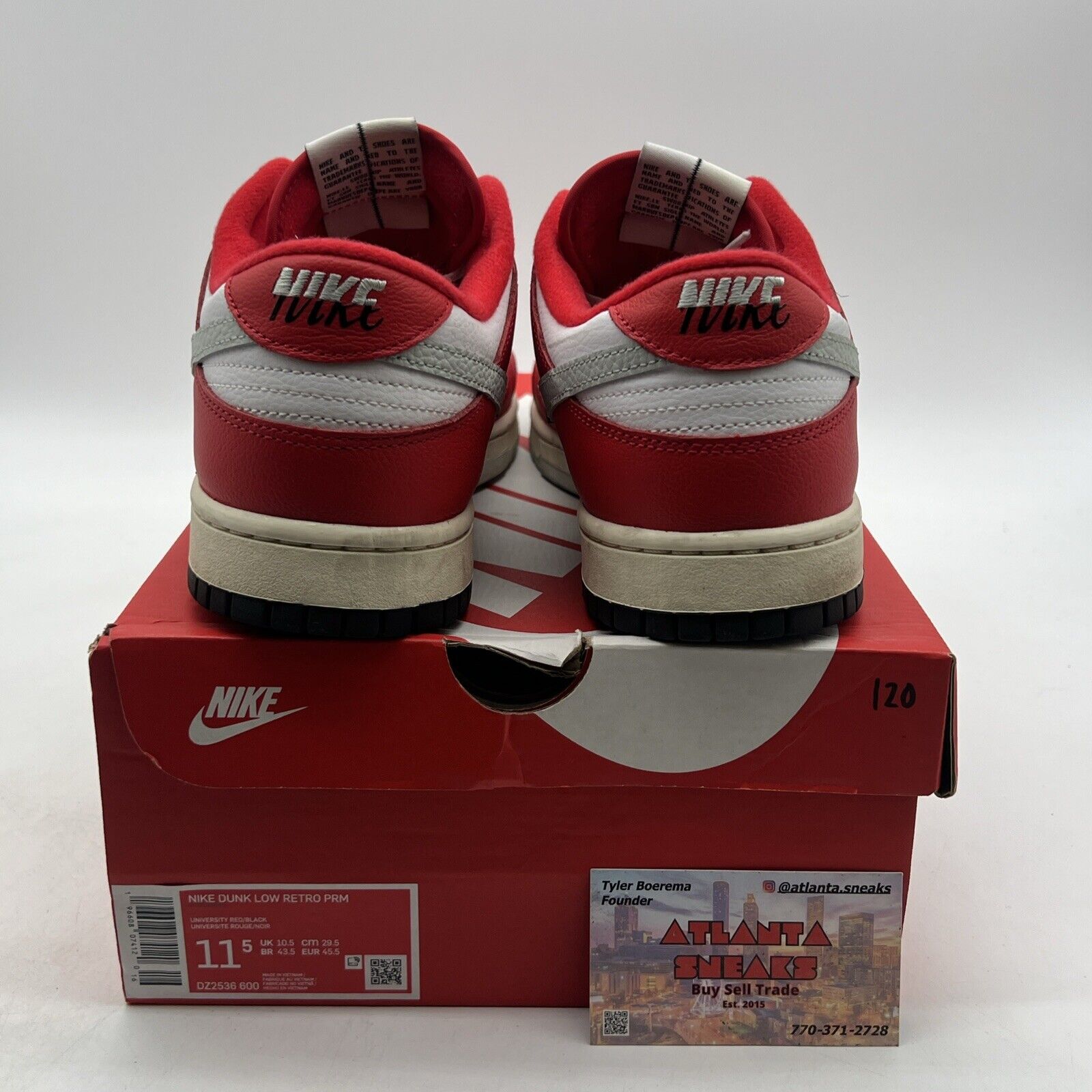 Size 11.5 - Nike Dunk Low Split - Chicago (DZ2536-600)