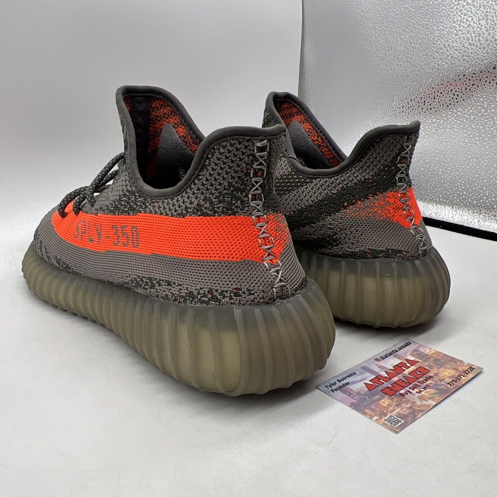 Size 13 - adidas Yeezy Boost 350 V2 Beluga Orange Grey (BB1926)