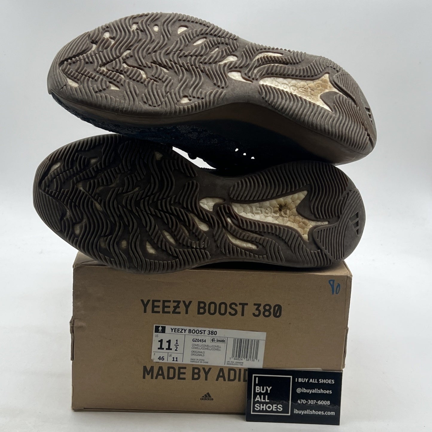 Size 11.5 - adidas Yeezy Boost 380 Covellite (GZ0454)