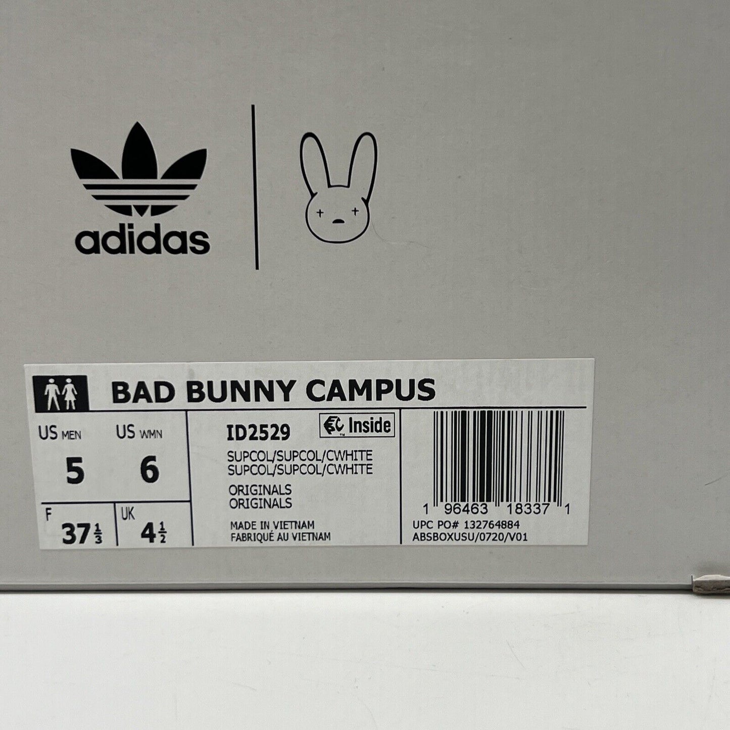 Size 5 - adidas Bad Bunny x Campus Chalky Brown Suede (ID2529)