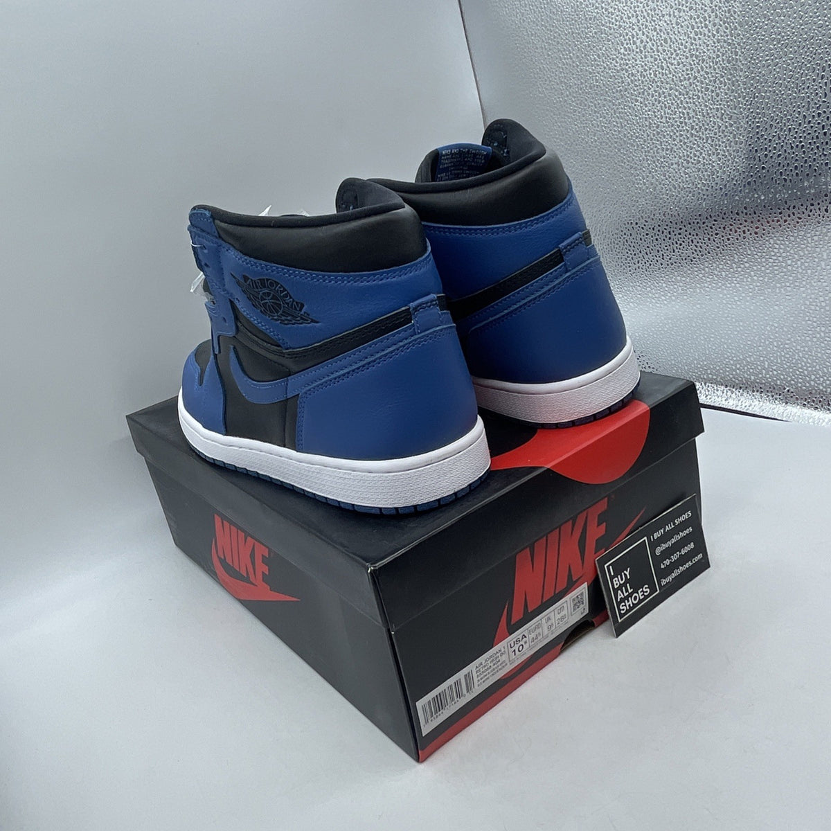 Size 10.5 - Air Jordan 1 Retro OG High Dark Marina Blue (555088-404)