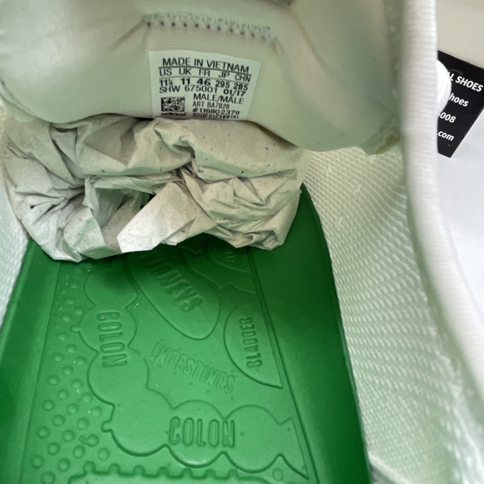 Size 11.5 - Pharrell x adidas Tennis Hu Green (BA7828)