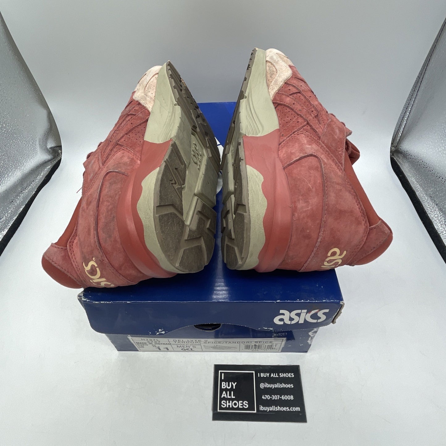 Size 11 - Gel-Lyte V Suede Toe Gel Light 5 Pink (H737L)