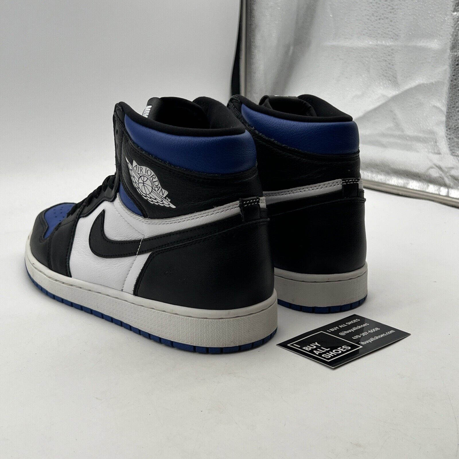 Size 12 - Air Jordan 1 Retro OG High Royal Toe (555088-041)