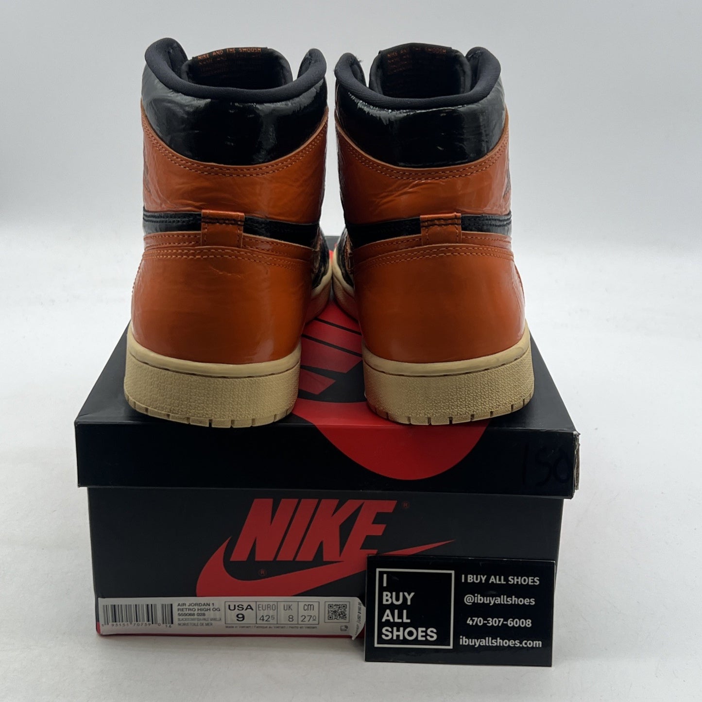 Size 9 - Air Jordan 1 Retro OG High Shattered Backboard 3.0 (555088-028)