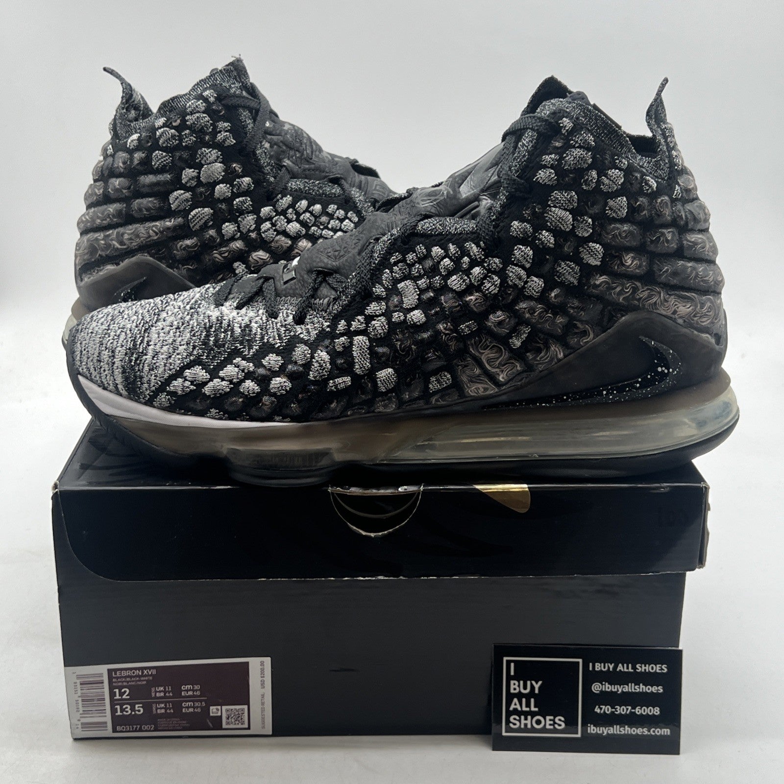 Size 12 - Nike LeBron 17 In The Arena (BQ3177-002)