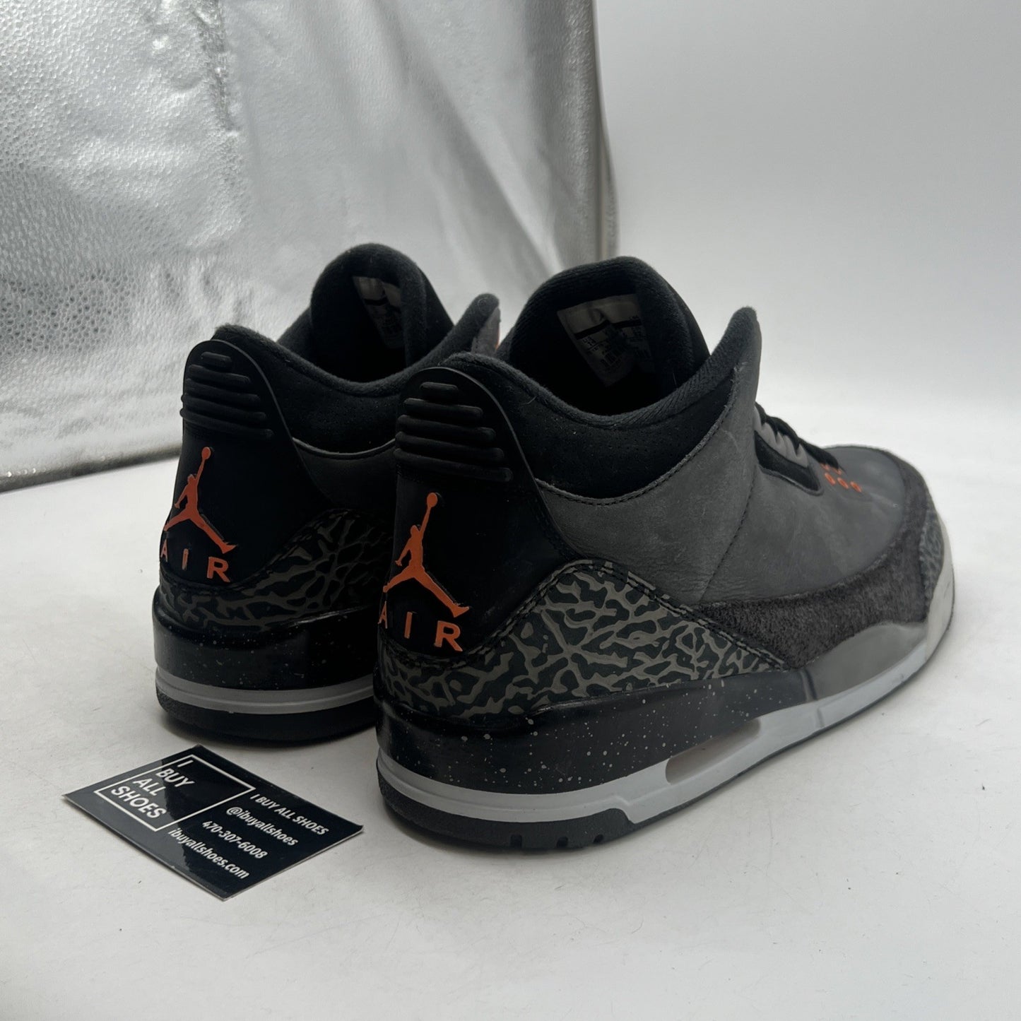 Size 14 - Air Jordan 3 Retro Fear Pack (626967-040)