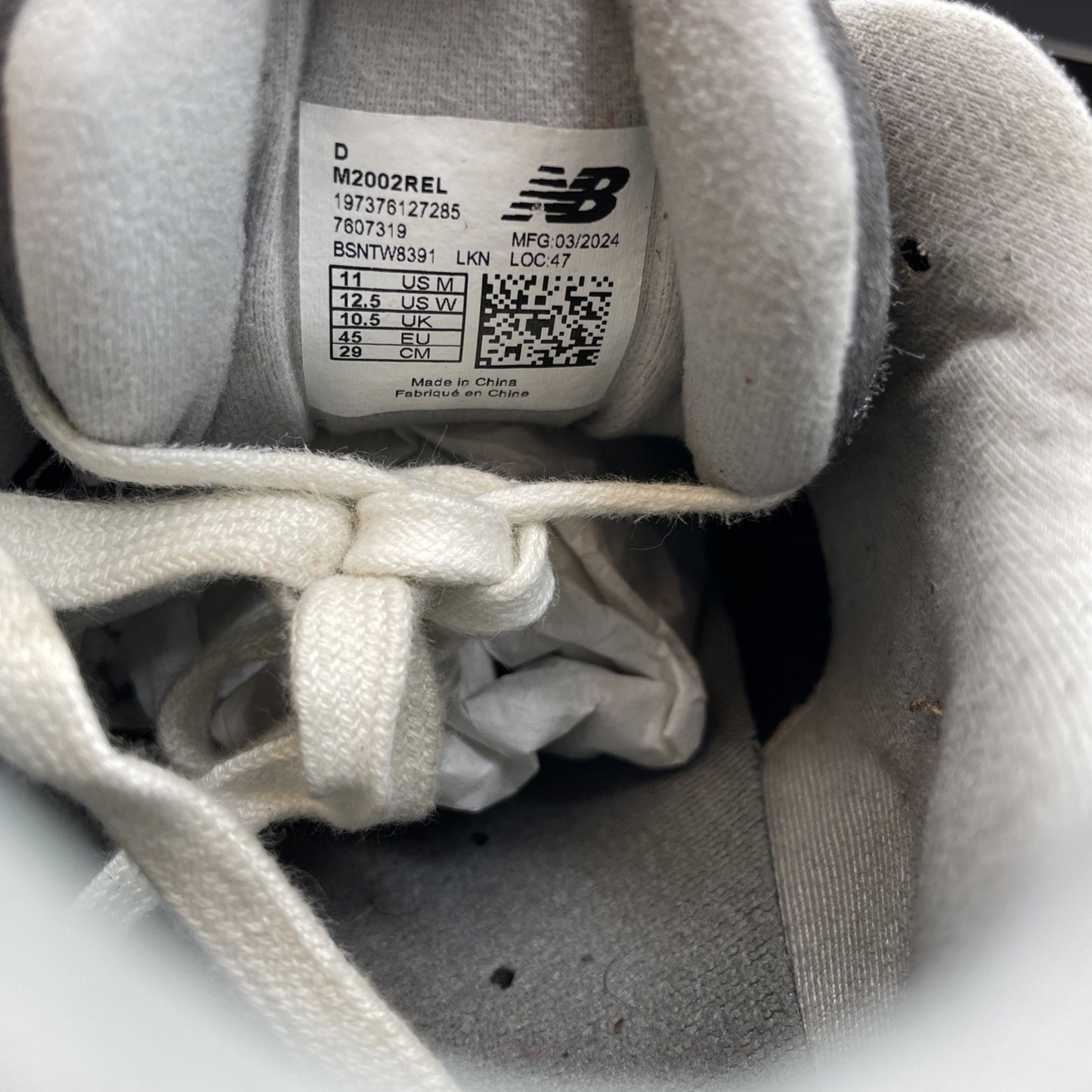 Size 11 - New Balance 2002R Castlerock Navy Grey Suede Leather (M2002REL)