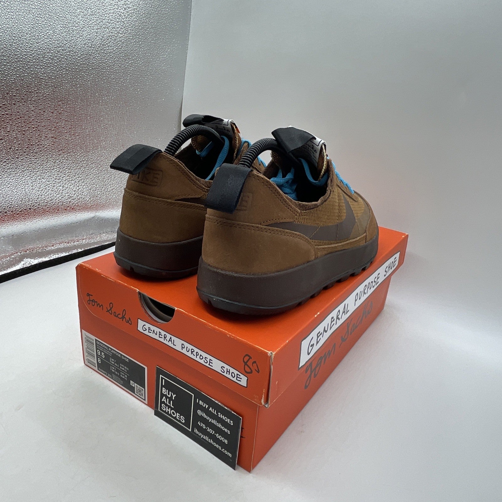 Size 9.5 - Nikecraft x Tom Sachs General Purpose Shoe Field Brown (DA6672-201)