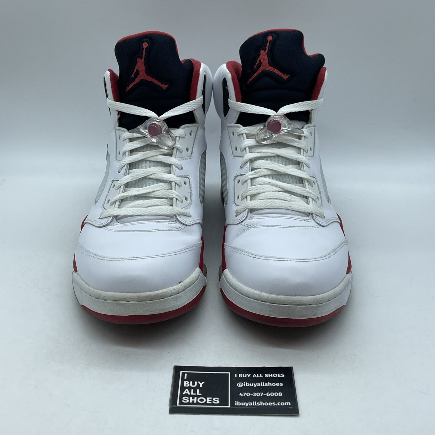 Size 13 - Air Jordan 5 Retro 2016 Low Fire Red (136027-120)