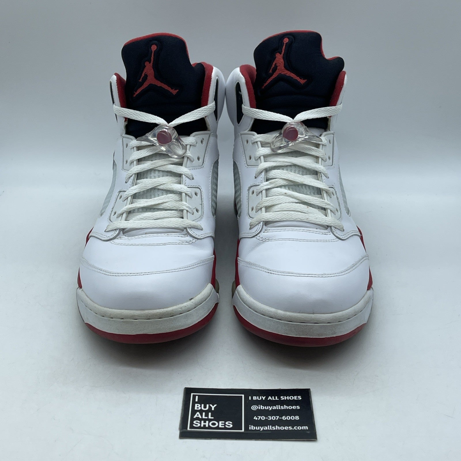 Size 13 - Air Jordan 5 Retro 2016 Low Fire Red (136027-120)