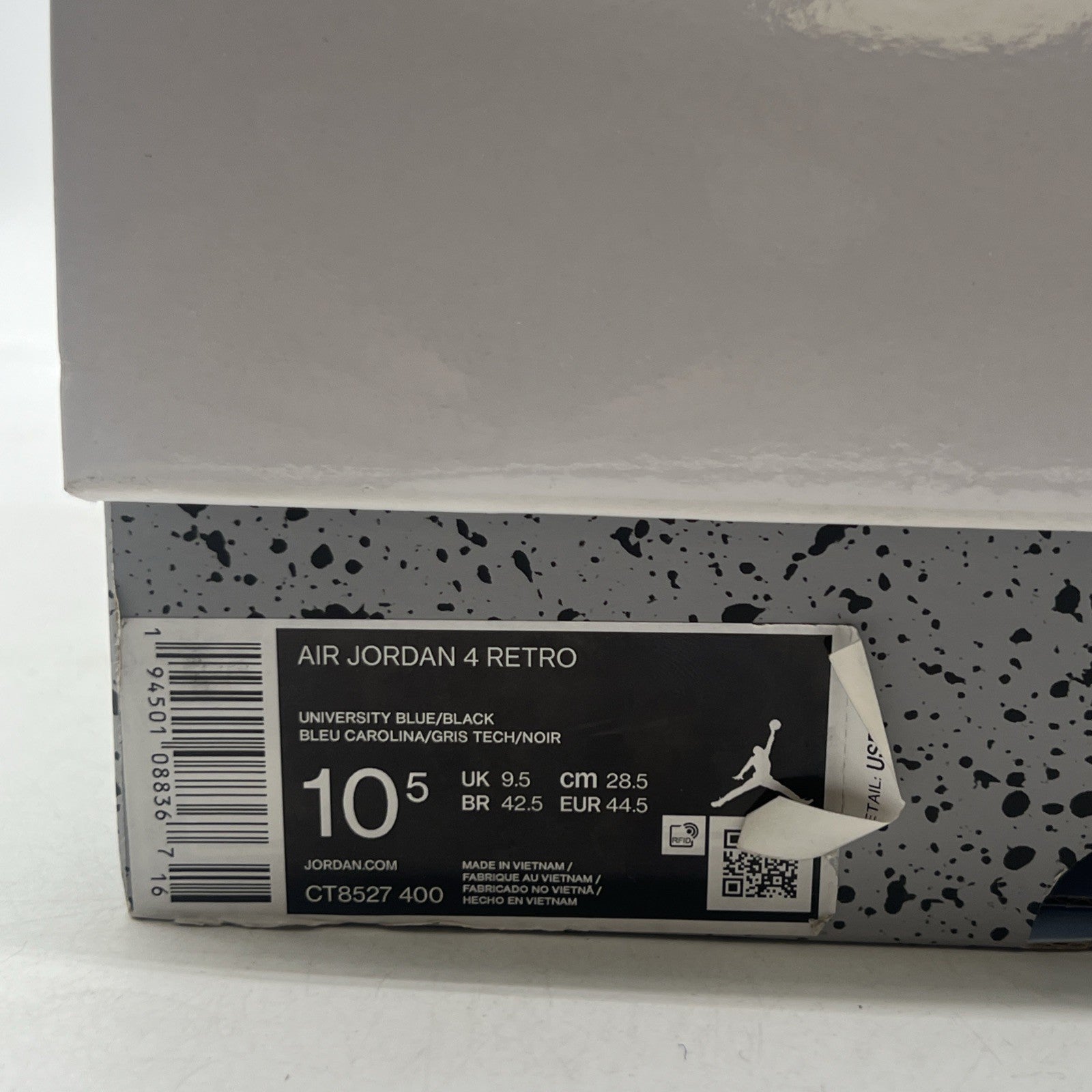 Size 10.5 - Air Jordan 4 Retro Mid University Blue (CT8527-400)