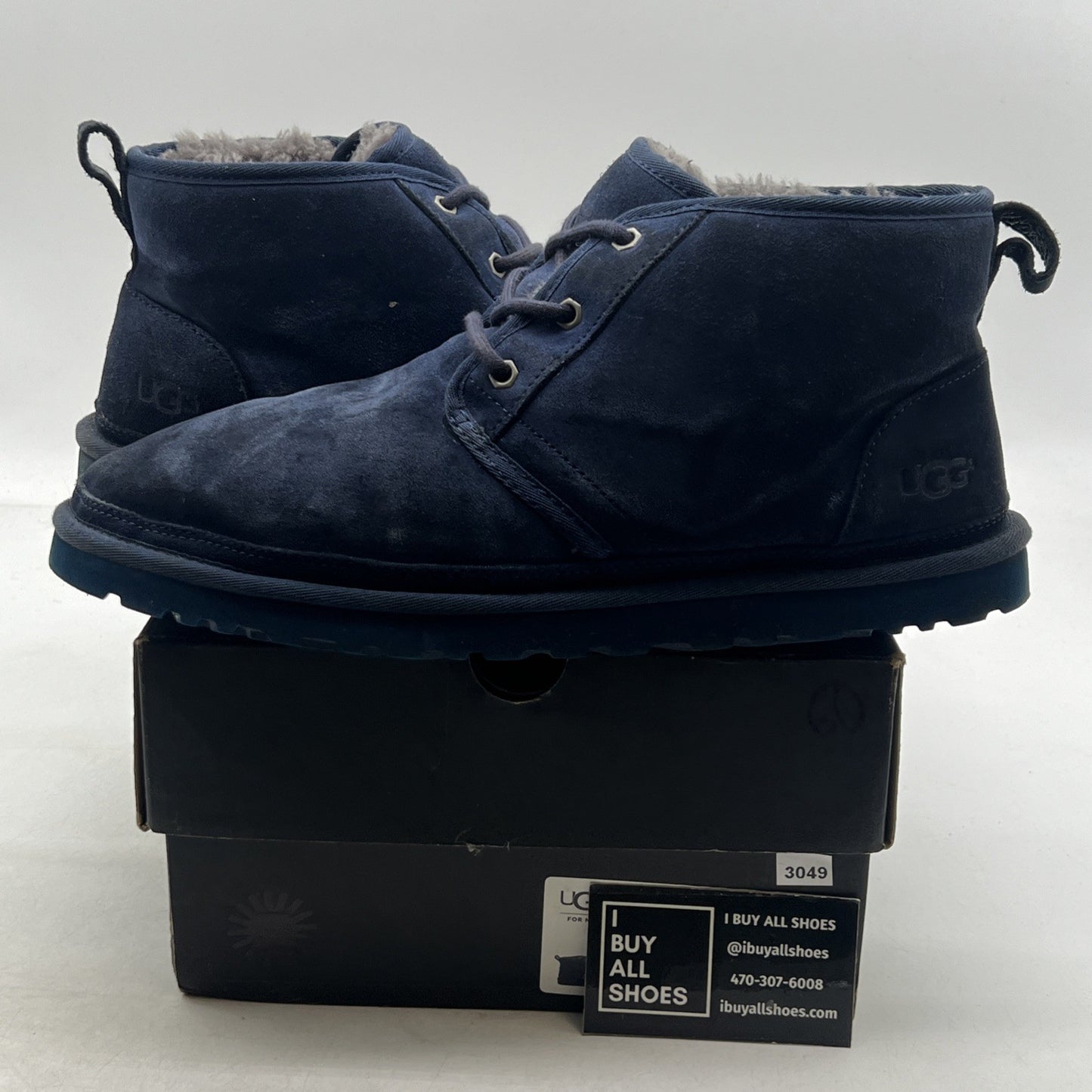 Size 12 - UGG Neumel Men's Boot Navy (3236 M/NWNV)
