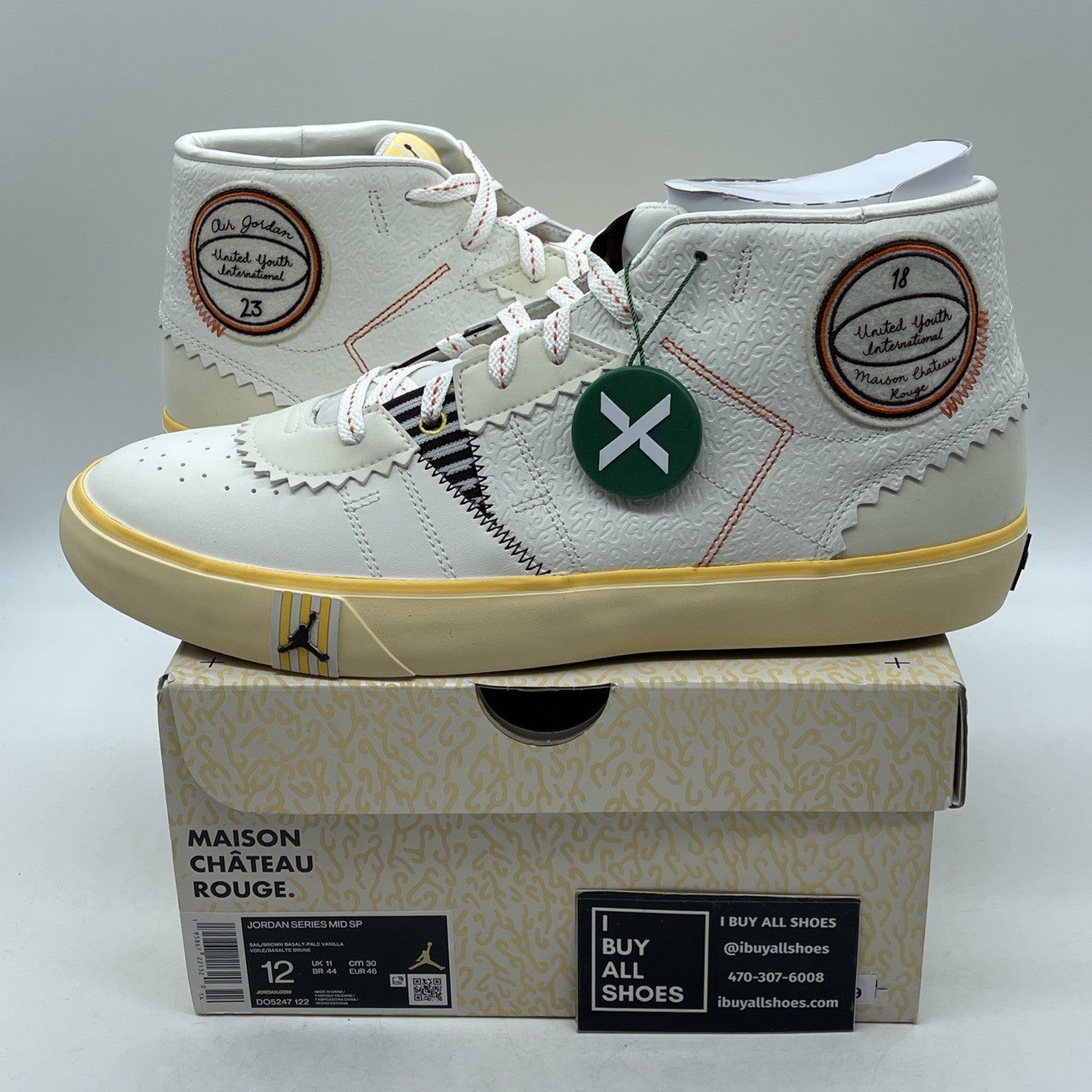 Size 12 - Maison Château Rouge x Air Jordan Jordan Series Mid United Youth