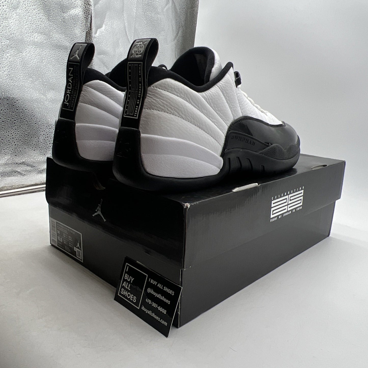 Size 14 - Air Jordan 12 Retro Low 25 Years in China (DO8726-100)