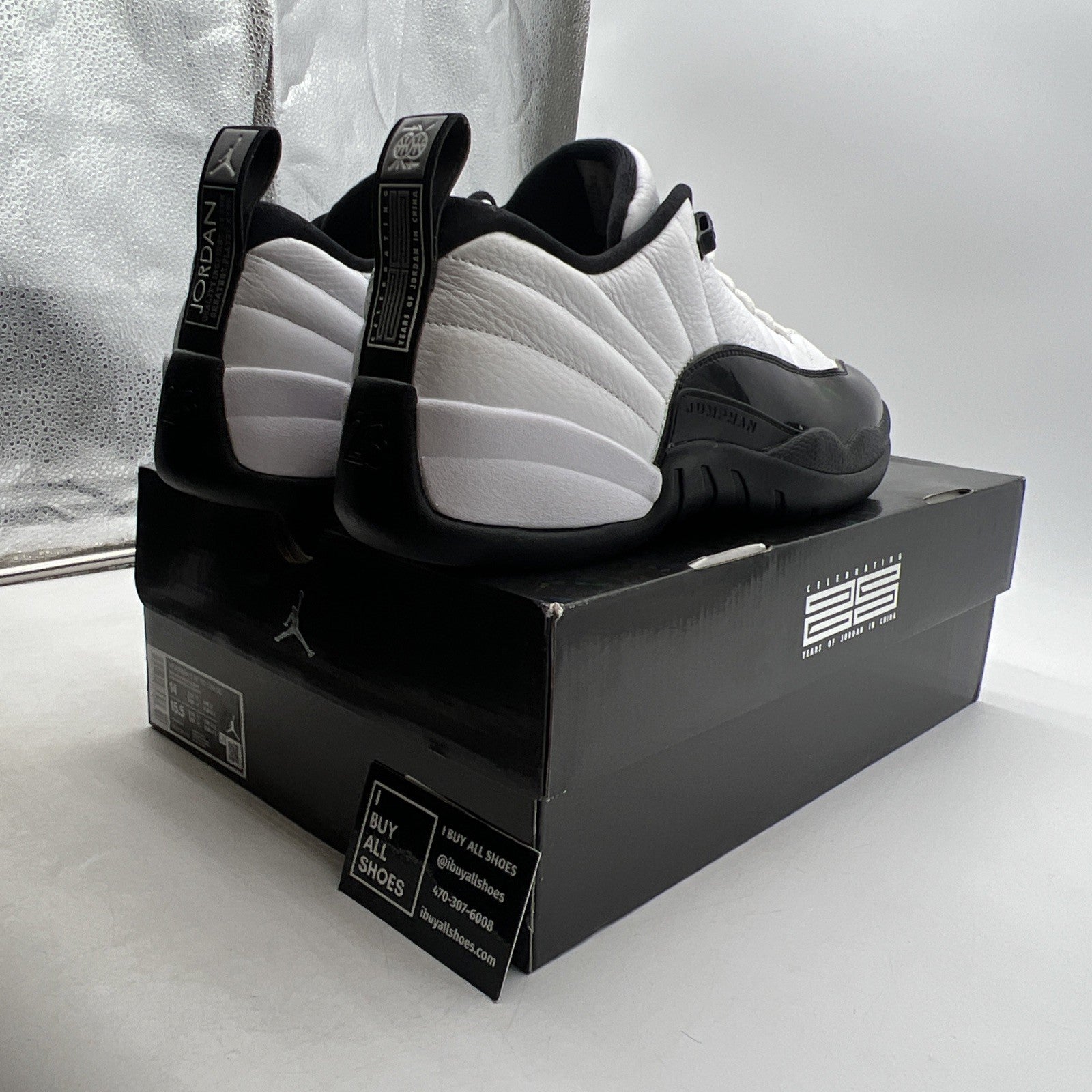 Size 14 - Air Jordan 12 Retro Low 25 Years in China (DO8726-100)