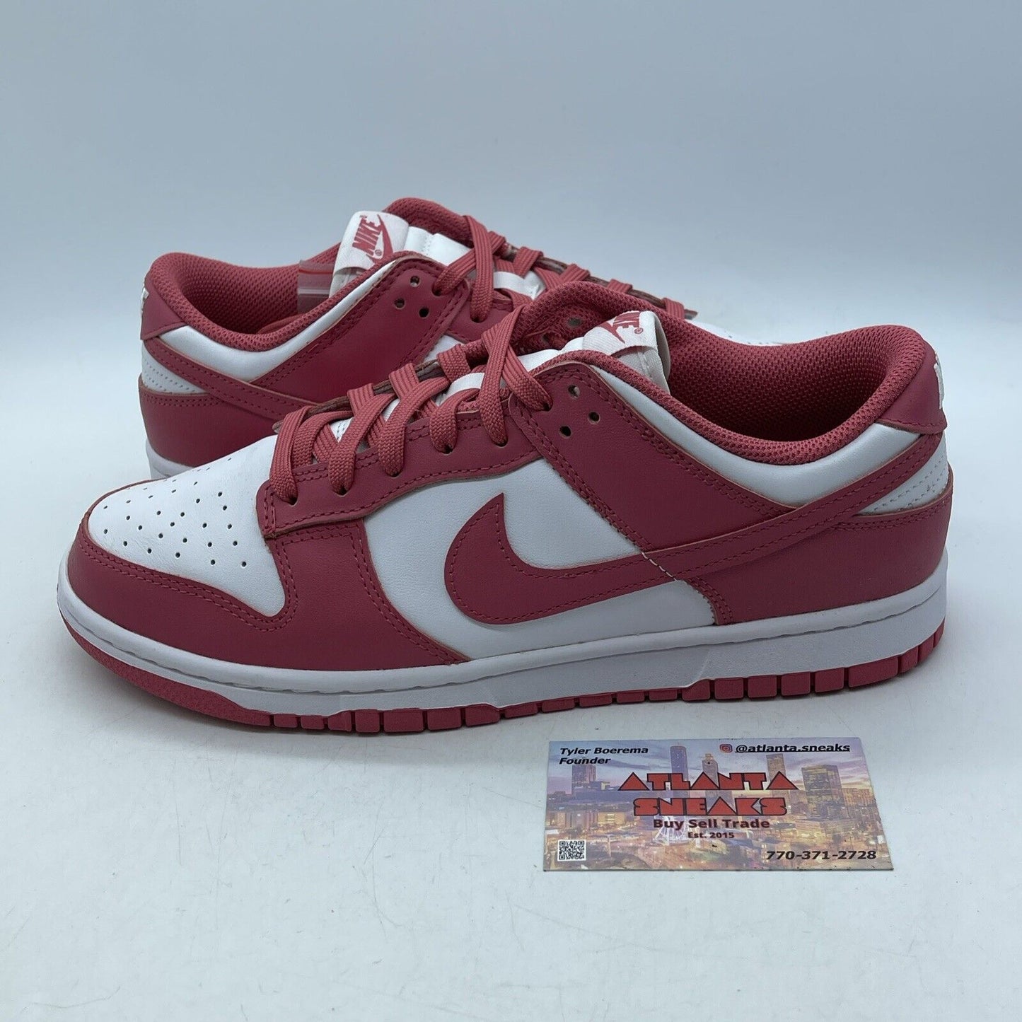Size 10W - Nike Dunk Low Archeo Pink White Leather (DD1503-111)