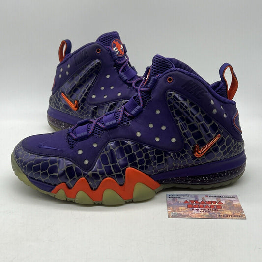 Size 10 - Nike Barkley Posite Max Phoenix Suns Purple Orange (555097-581)