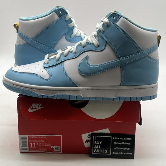 Size 11.5 - Nike Dunk High Blue Chill (DD1399-401)