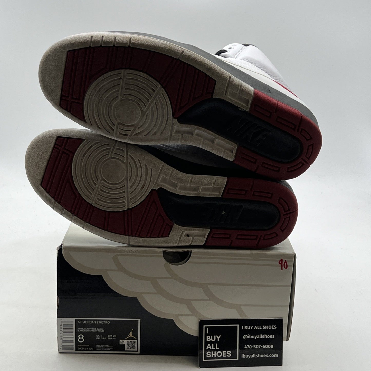 Size 8 - Air Jordan 2 Retro Mid Chicago (DX2454-106)