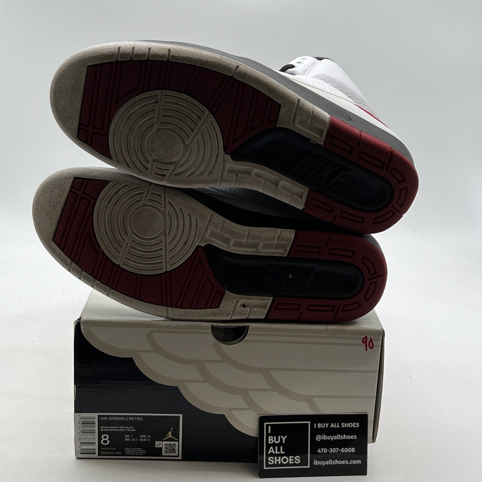 Size 8 - Air Jordan 2 Retro Mid Chicago (DX2454-106)