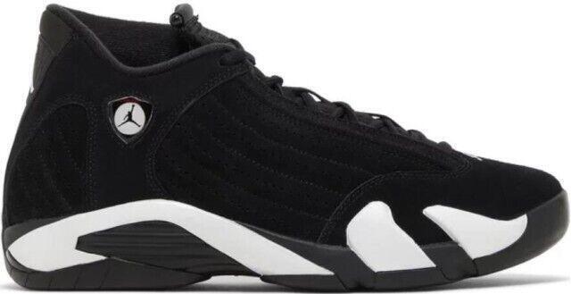 Size 11 - Air Jordan 14 Retro Black White (487471-016)