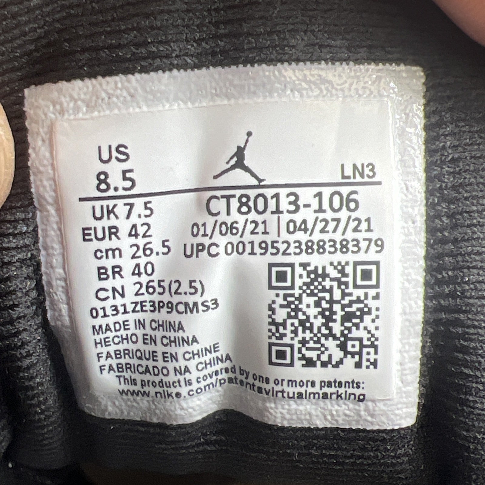 Size 8.5 - Air Jordan 12 Retro Twist (CT8013-106)