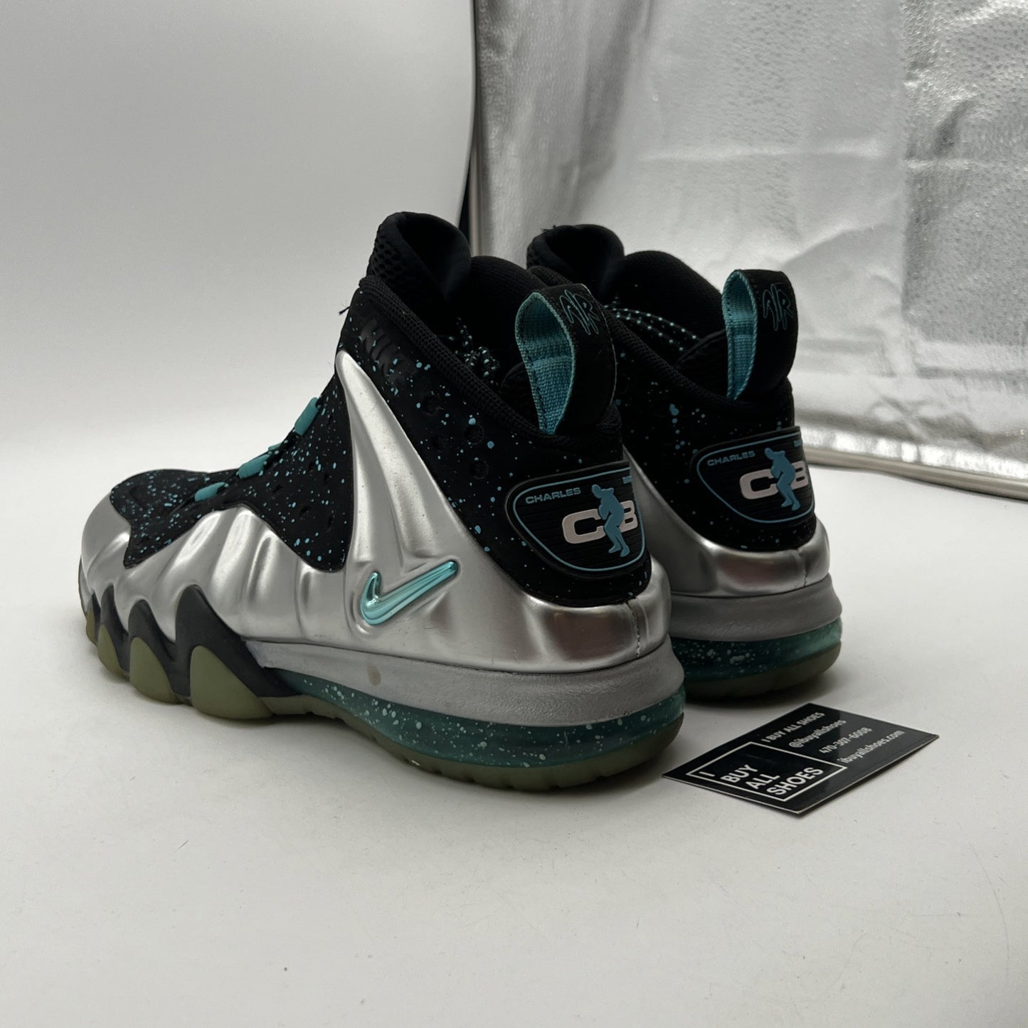 Size 10.5 - Nike Barkley Posite Max Splatter (555097-040)