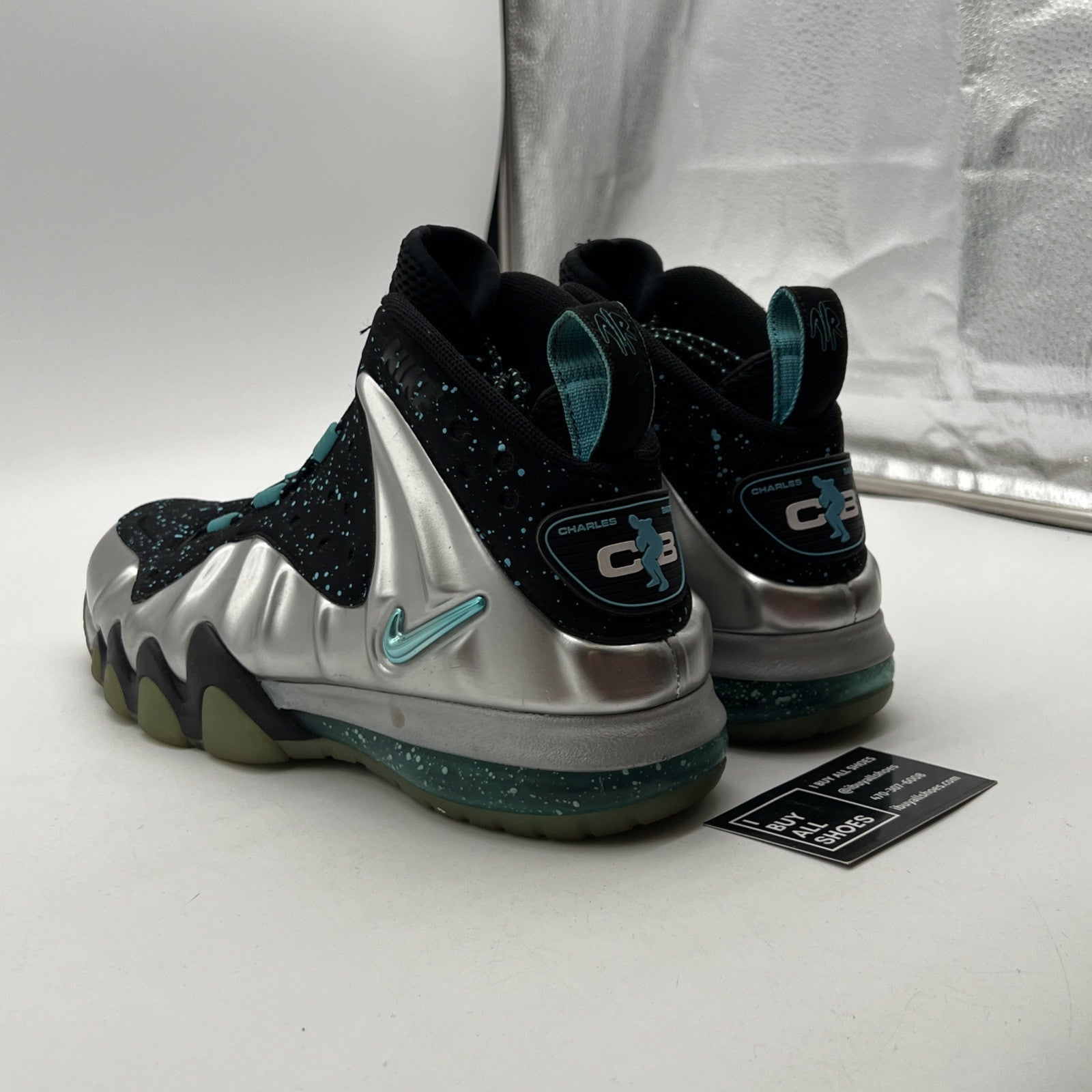 Size 10.5 - Nike Barkley Posite Max Splatter (555097-040)