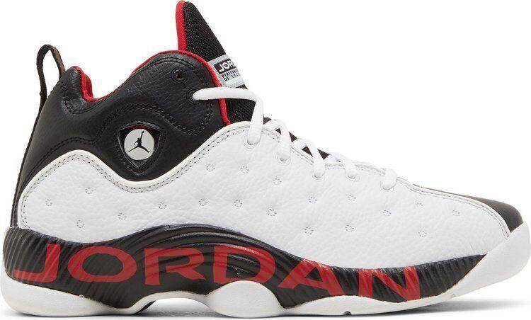 Size 13 - Jordan Jumpman Team 2 2022 Chicago White Black Leather (DZ7294-101)