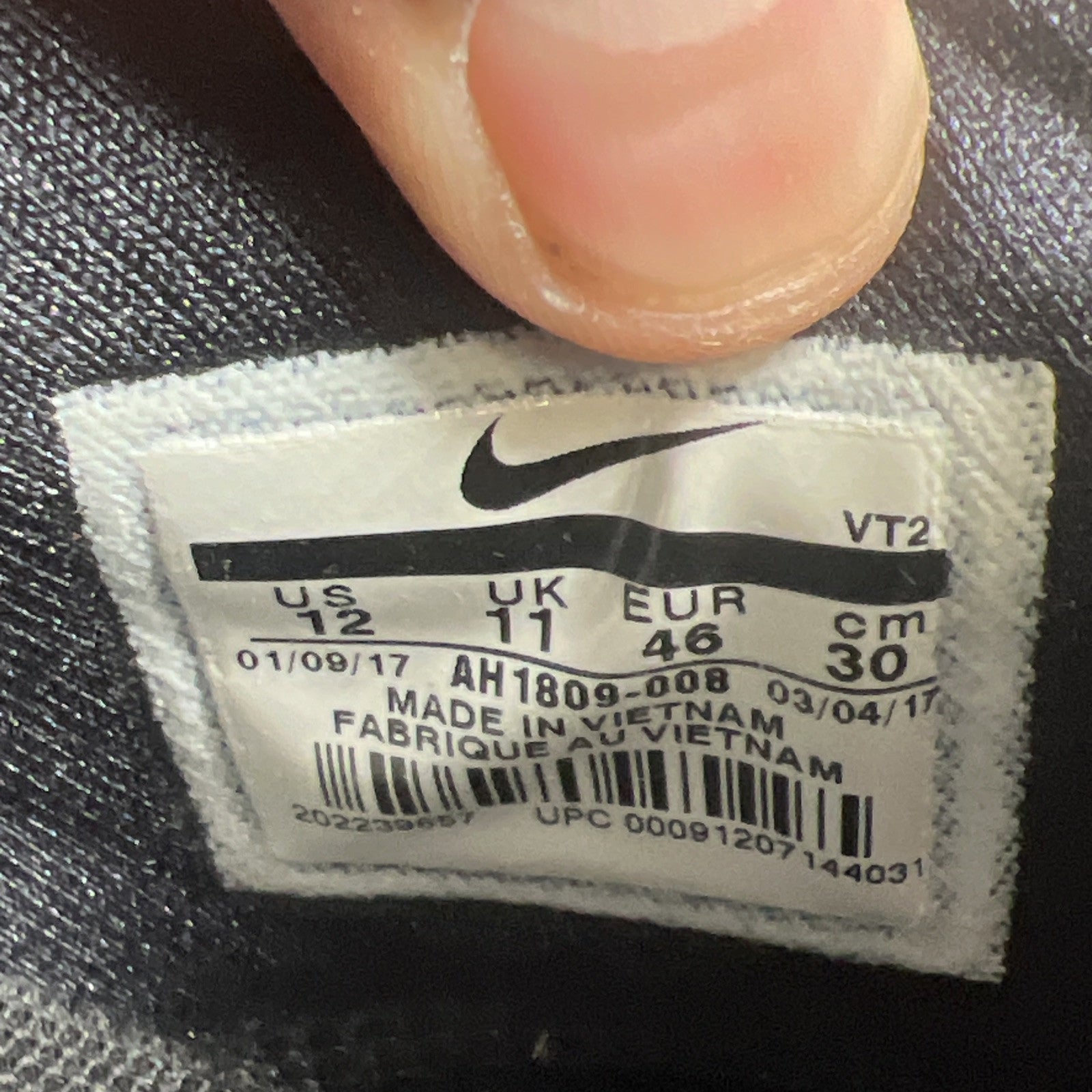 Size 12 - Nike Atmos x Air Max Zero iD Tiger Camo (AH1809-008)