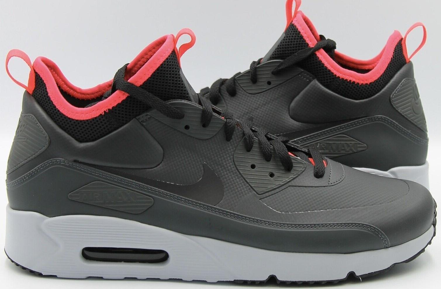 Size 9.5 - Nike Air Max 90 Winter Mid Anthracite (806850-006)