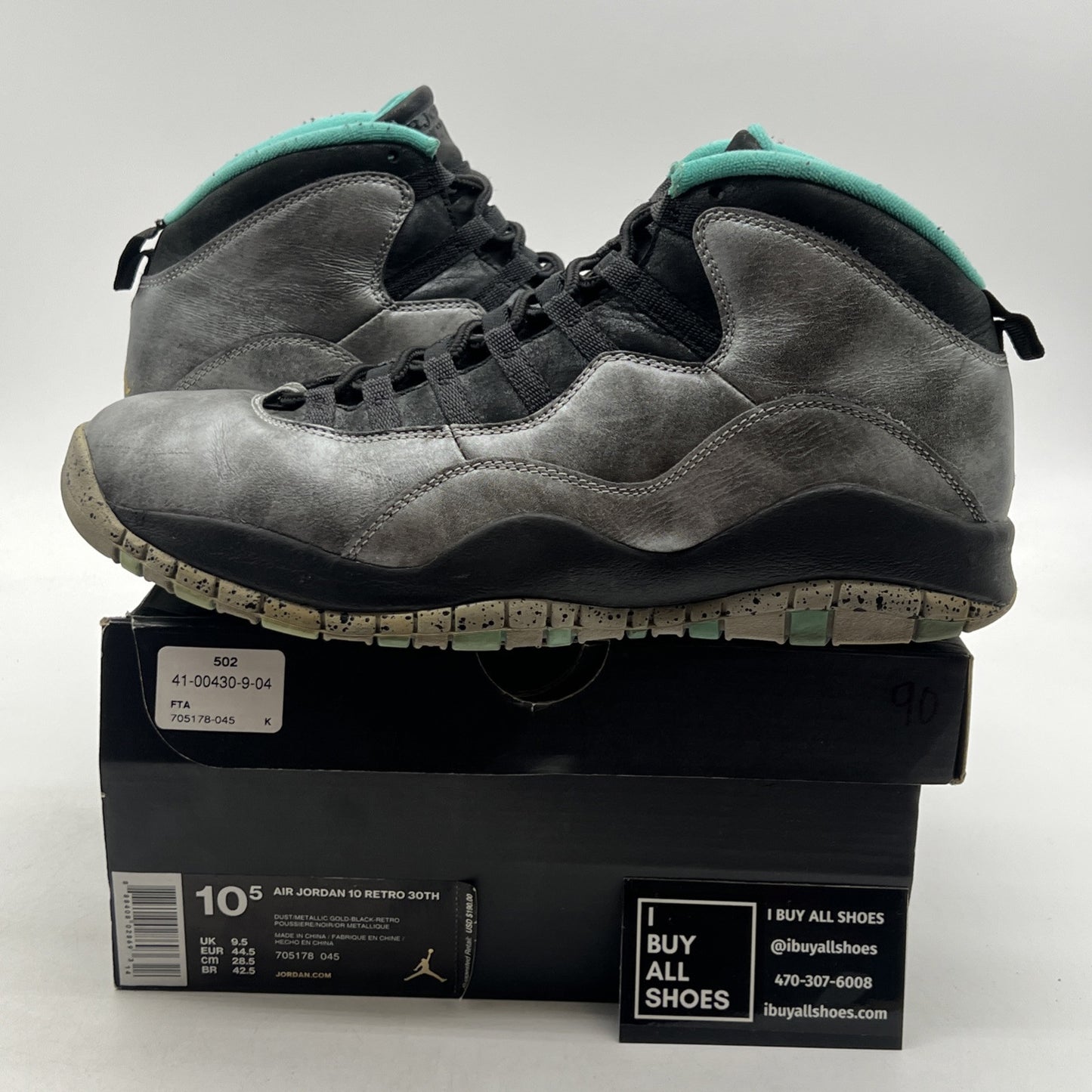 Size 10.5 - Air Jordan 10 Retro Lady Liberty (705178-045)