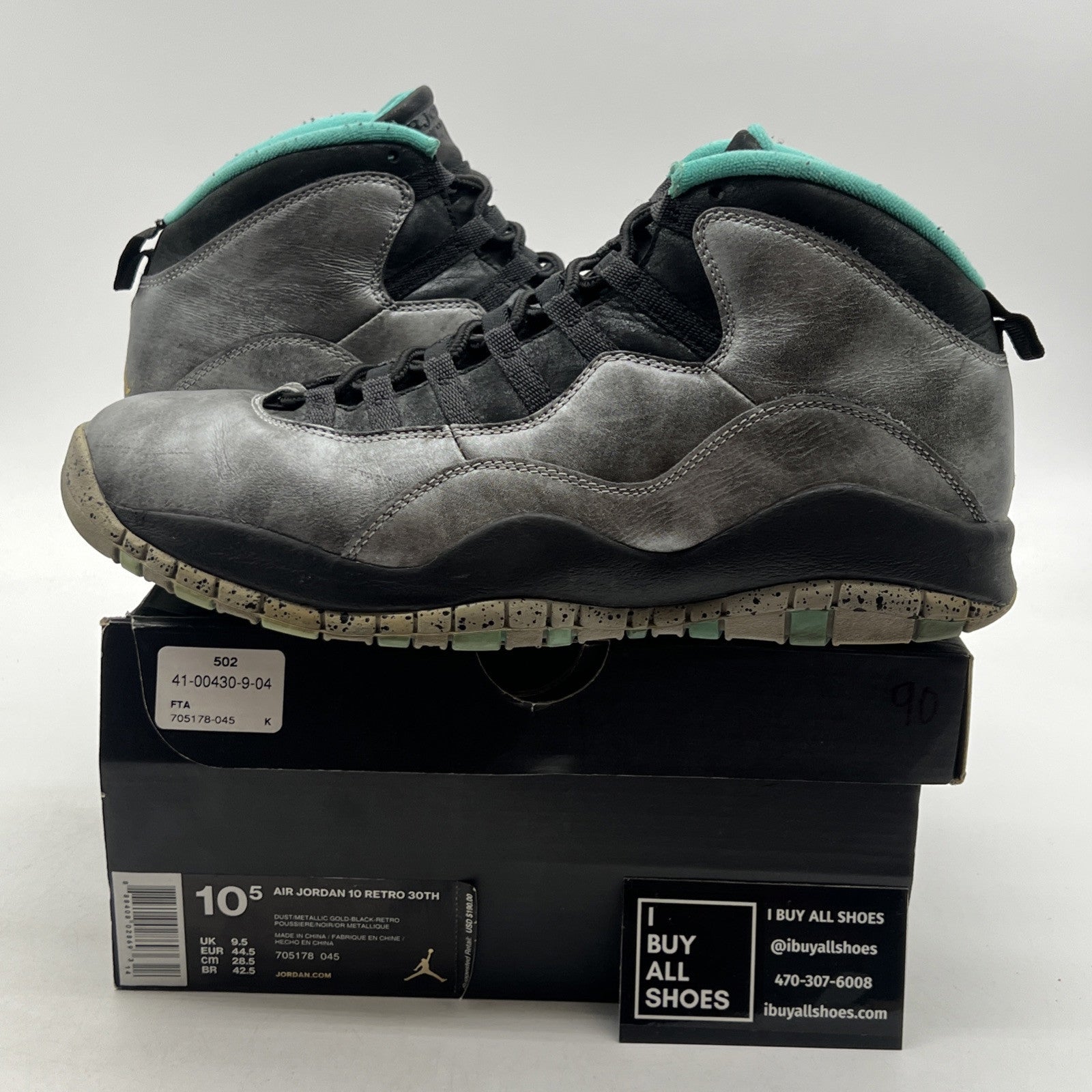 Size 10.5 - Air Jordan 10 Retro Lady Liberty (705178-045)