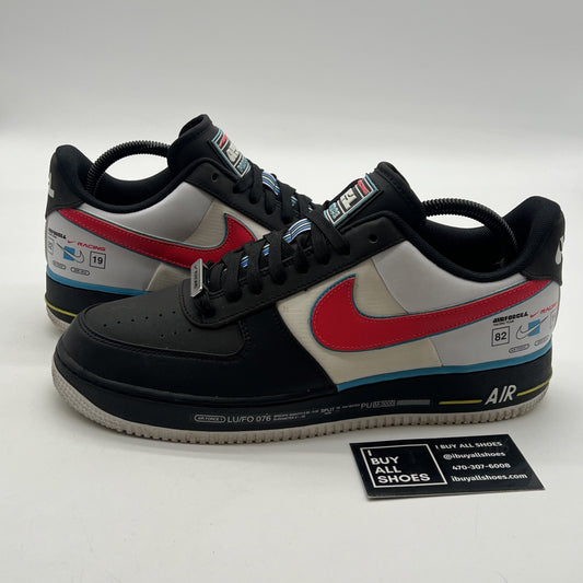 Size 9.5 - Nike Air Force 1 '07 QS Low Motorsport (AH8462-004)