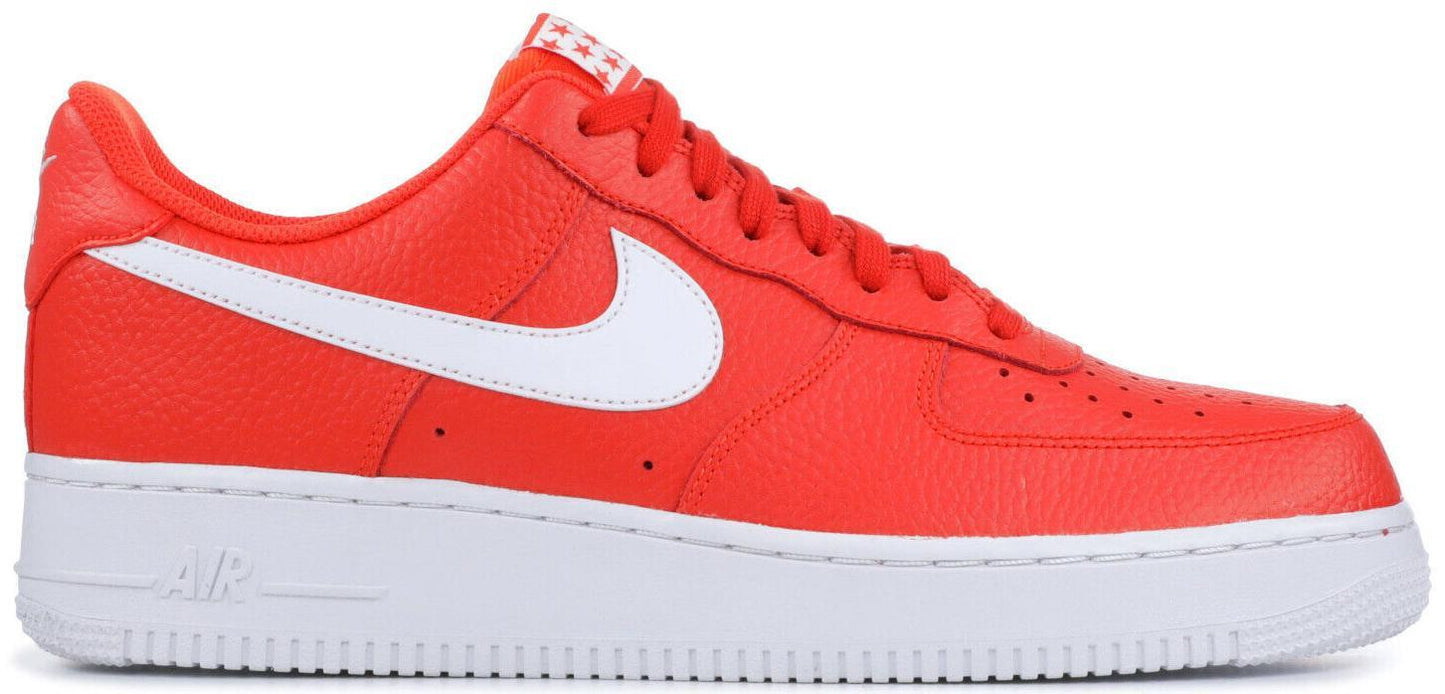 Size 10 - Nike Air Force 1 '07 Low Team Orange (AA4083-800)