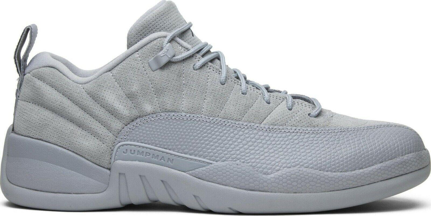Size 10 - Air Jordan 12 Retro Low Wolf Grey Suede Leather (308317-002)
