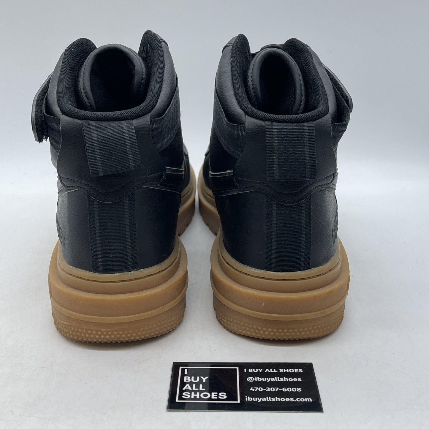 Size 13 - Nike Air Force 1 High Gore-Tex 2020 Black Suede Leather (CT2815-001)