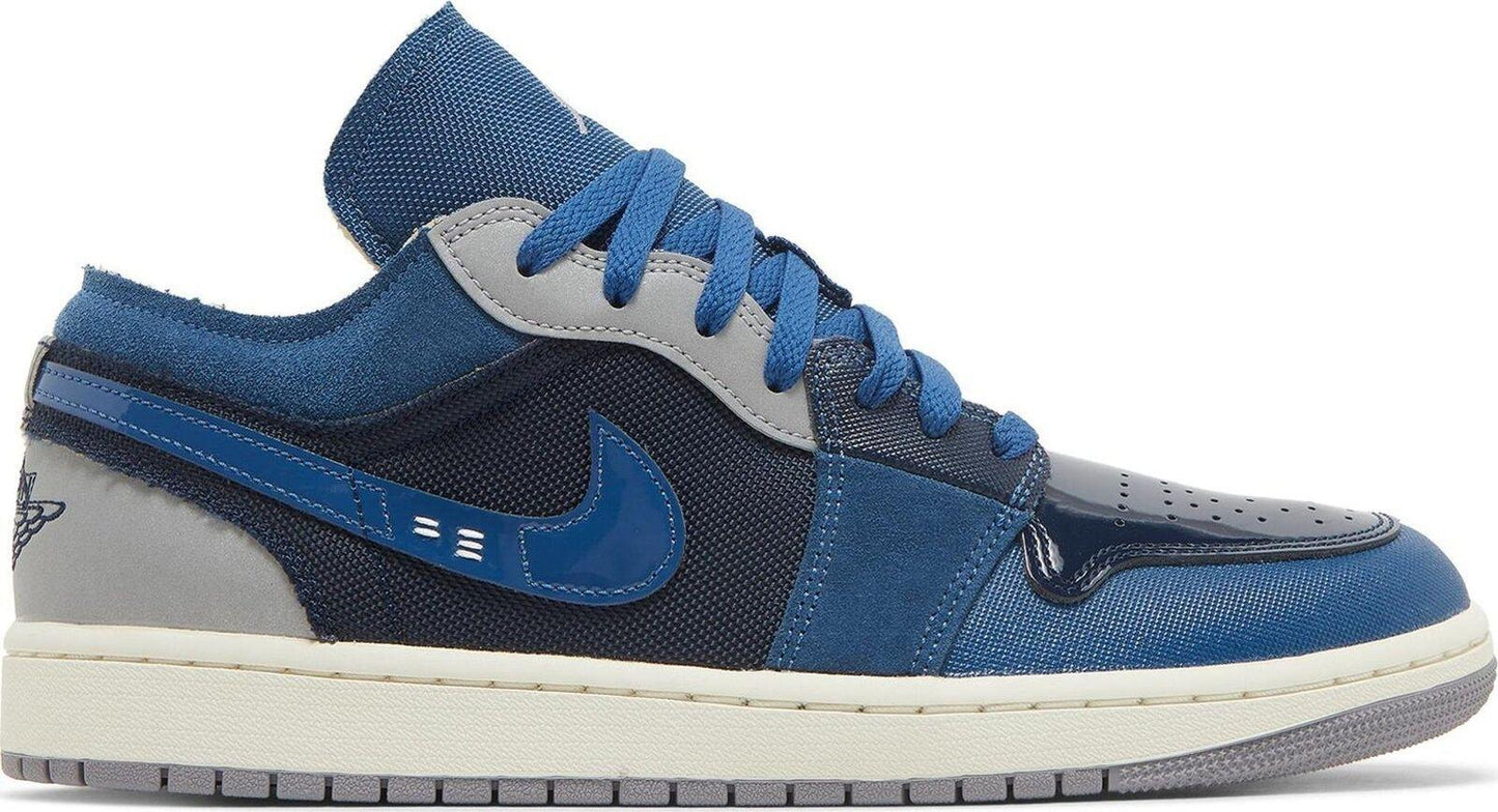 Size 10 - Air Jordan 1 Low SE Craft Inside Out - Obsidian (DR8867-400)
