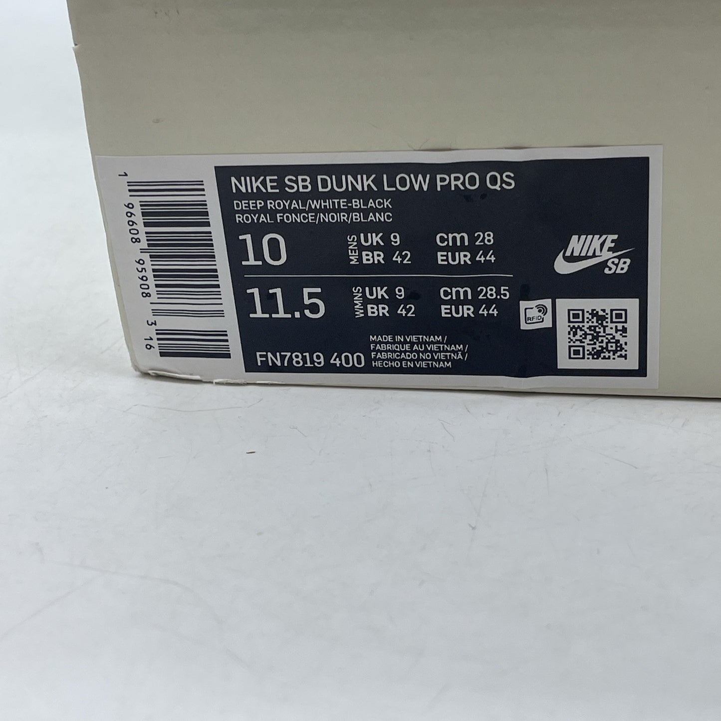 Size 10 - Nike SB Dunk Low x Born x Raised One Block At A Time Suede (FN7819-400