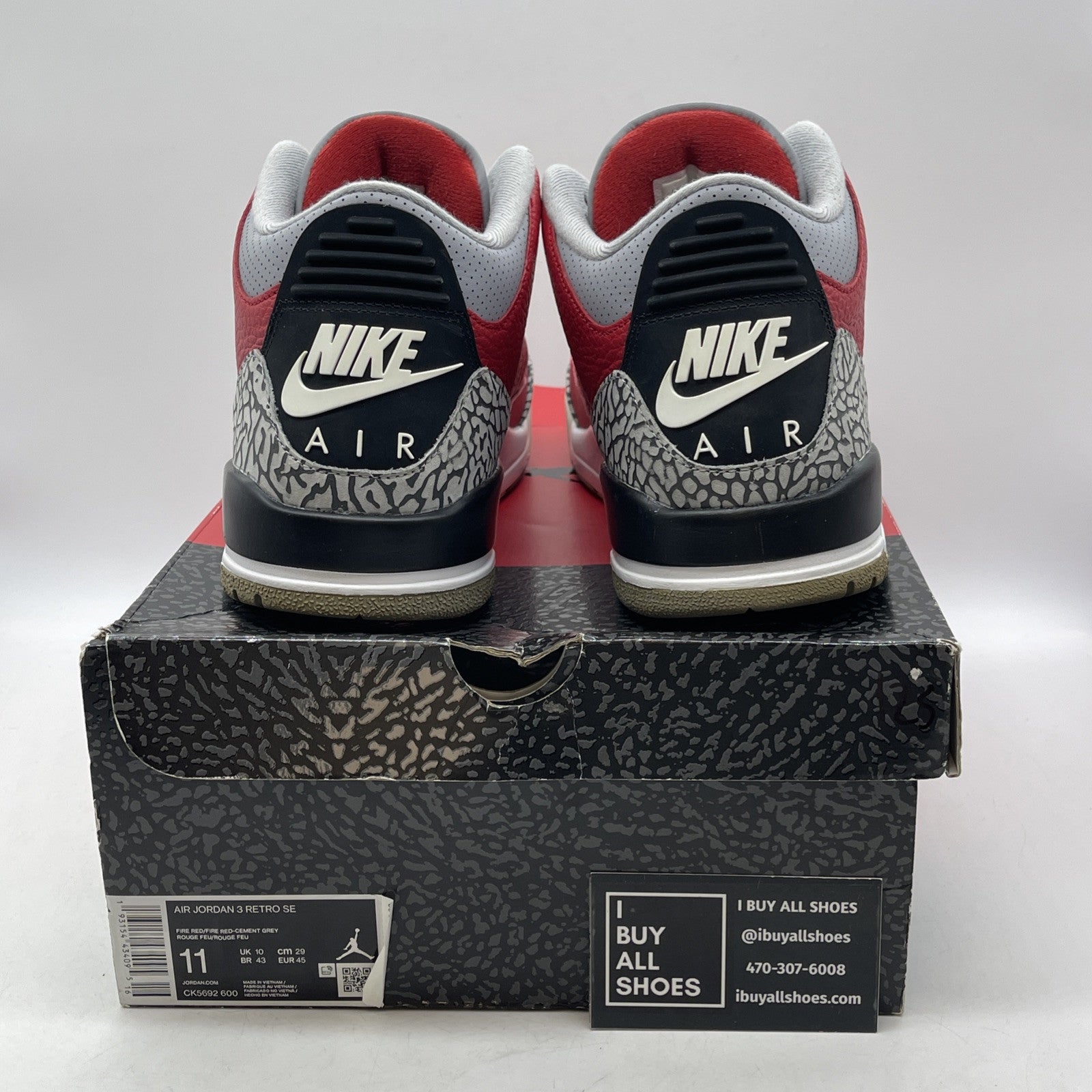 Size 11 - Jordan 3 Retro SE Mid Unite Red Grey Suede Leather (CK5692-600)