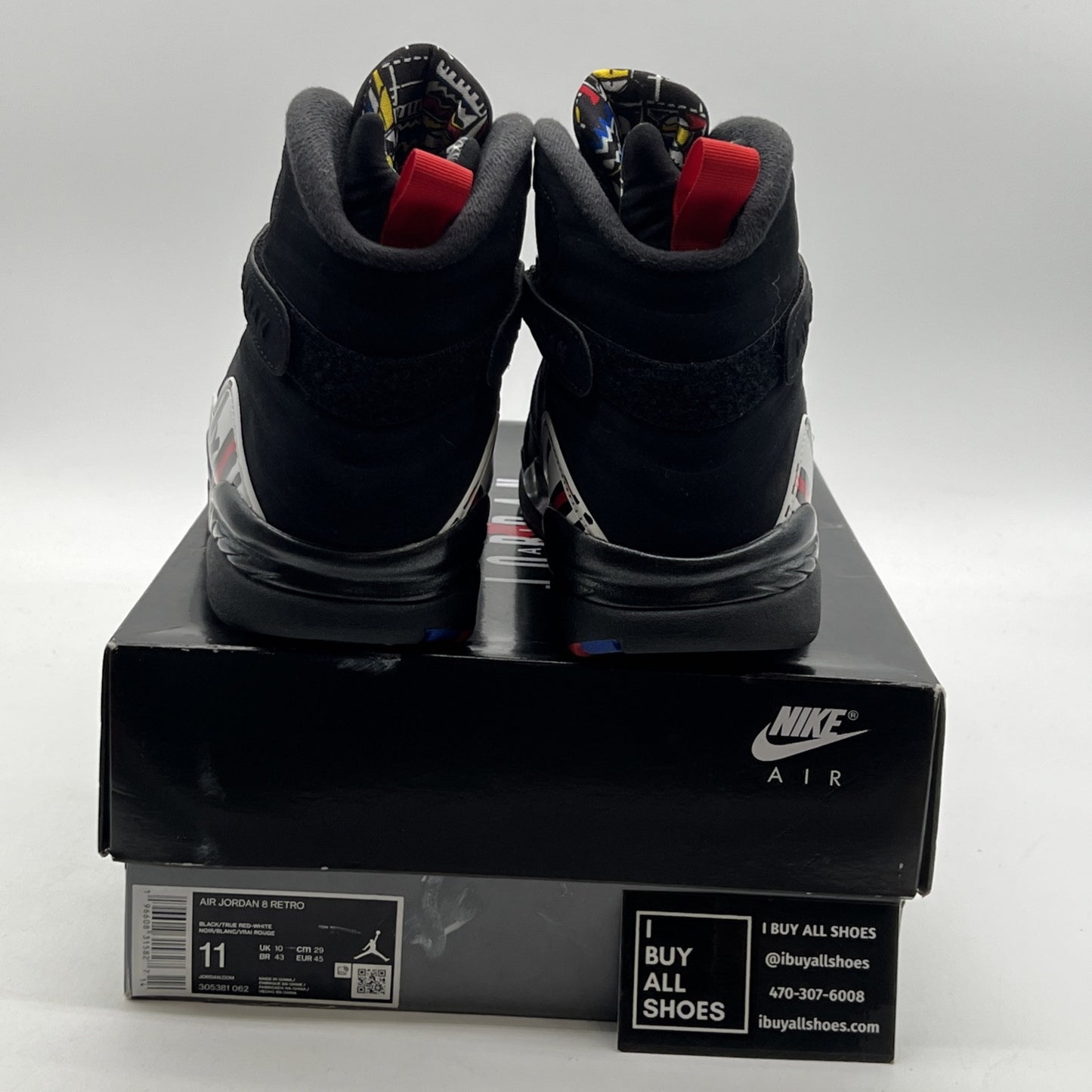 Size 11 - Air Jordan 8 Retro Mid Playoff (305381-062)