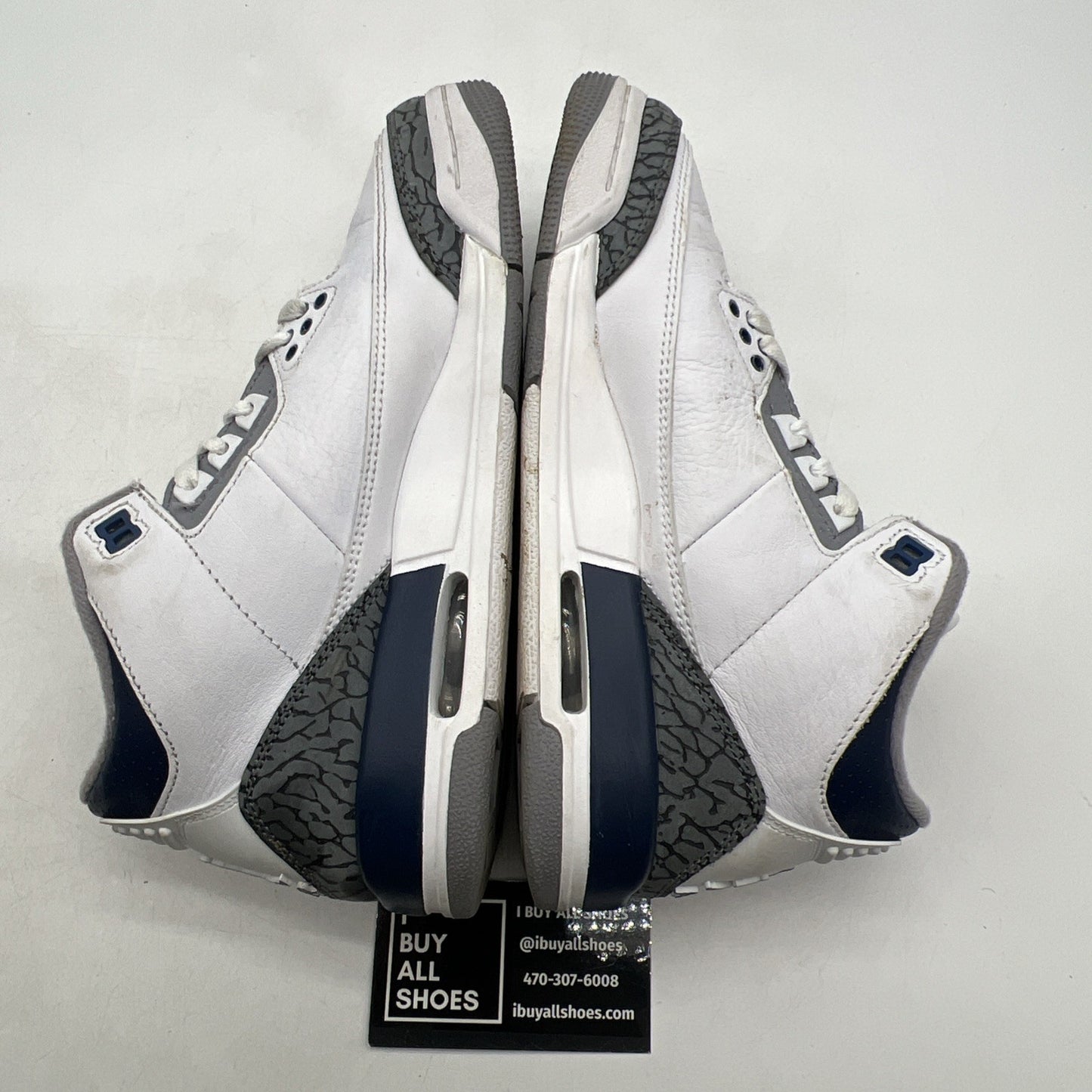 Size 5.5Y - Air Jordan 3 Retro Midnight Navy (CT8532-140)