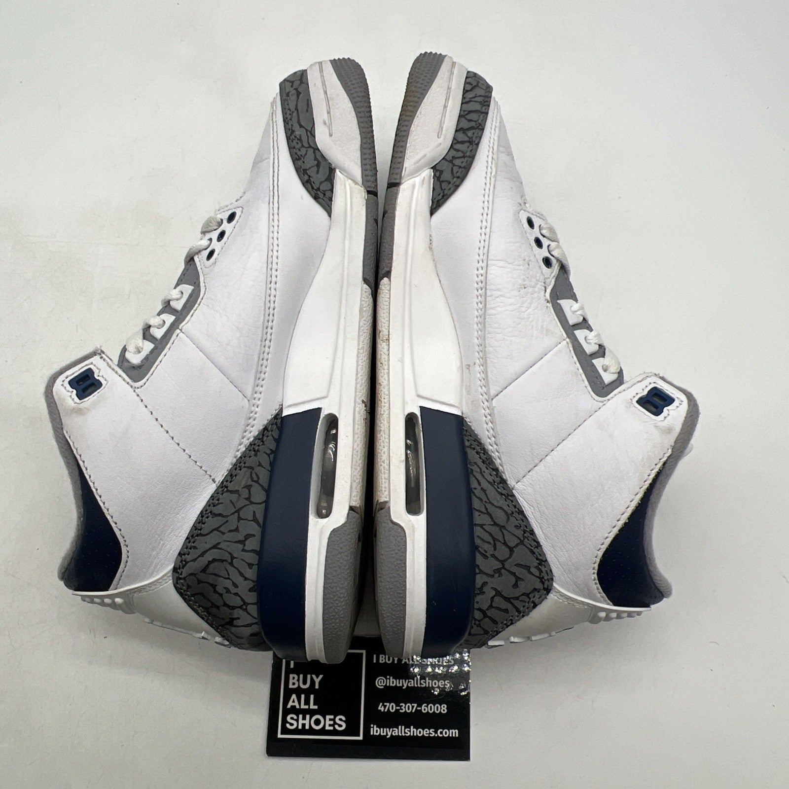 Size 5.5Y - Air Jordan 3 Retro Midnight Navy (CT8532-140)