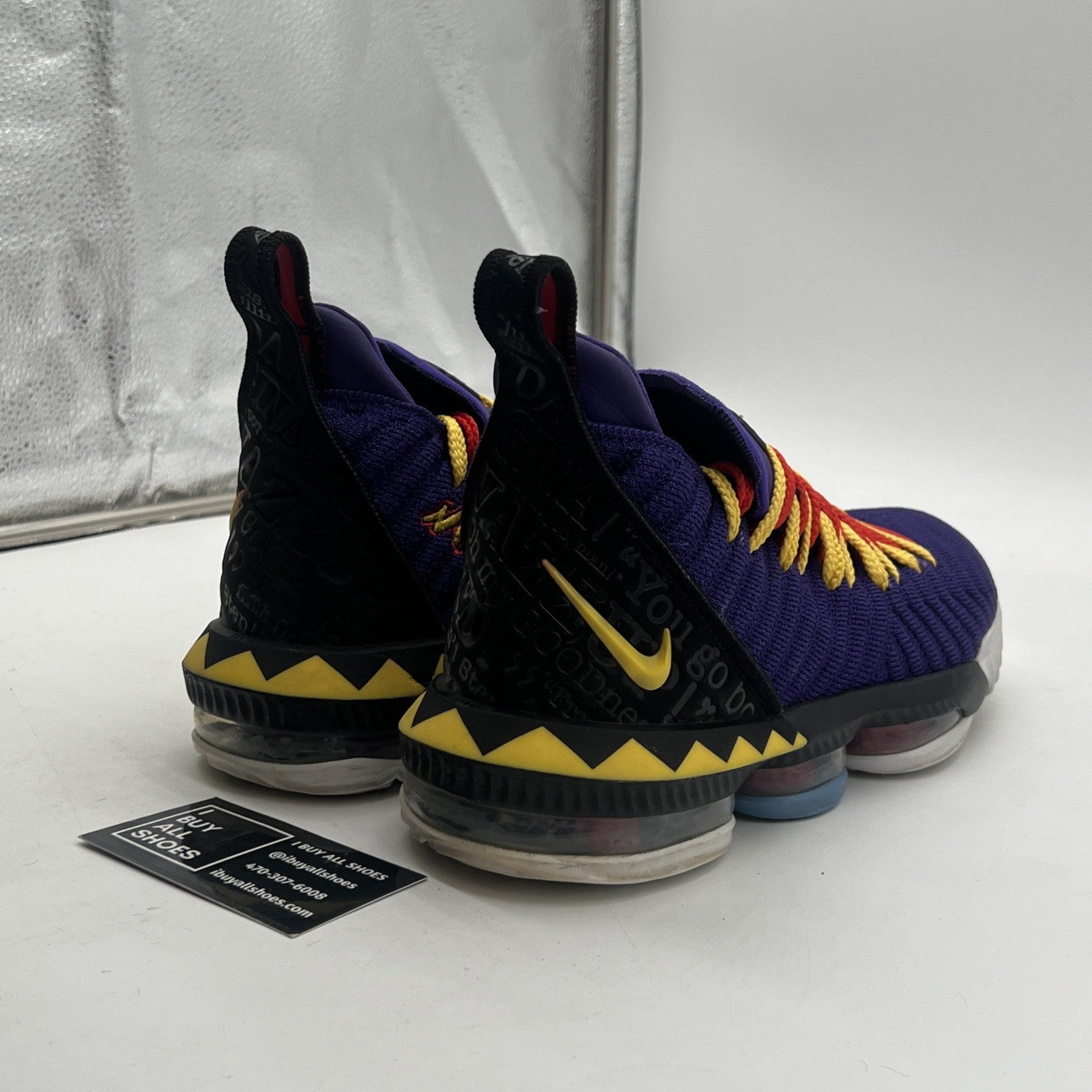 Size 8 - Nike LeBron 16 Martin (CI1520-500)